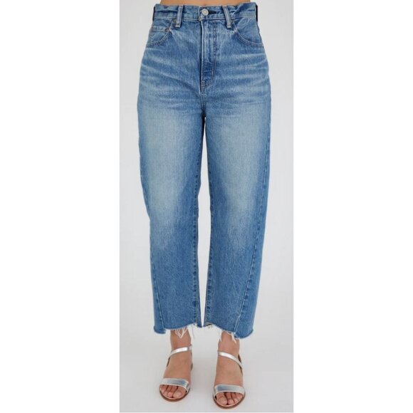 Moussy Vintage Cloverhill Round Jeans Barrel Leg-sz 25